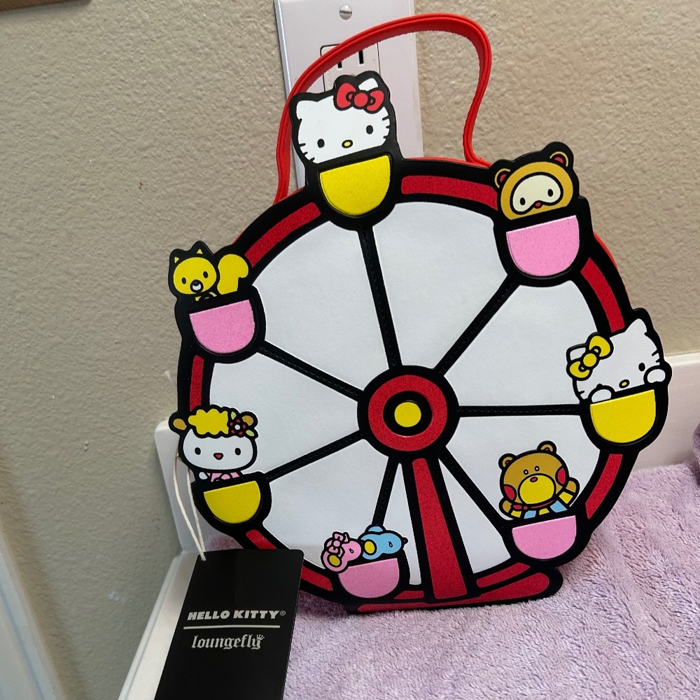 Hello kitty Ferris wheel Loungefly Sanrio purse